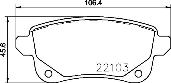 Brembo P68064N - Bremžu uzliku kompl., Disku bremzes autodraugiem.lv