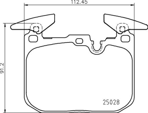 Brembo P 06 098 - Bremžu uzliku kompl., Disku bremzes autodraugiem.lv