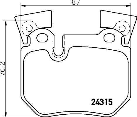 Brembo P 06 059 - Bremžu uzliku kompl., Disku bremzes autodraugiem.lv