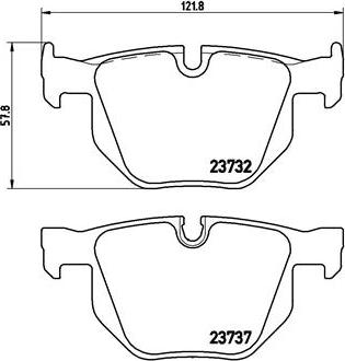 Brembo P 06 033X - Bremžu uzliku kompl., Disku bremzes autodraugiem.lv