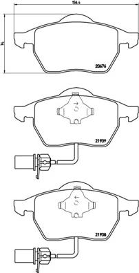 Brembo P 85 037X - Bremžu uzliku kompl., Disku bremzes autodraugiem.lv