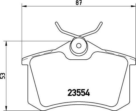 Brembo P 85 020 - Bremžu uzliku kompl., Disku bremzes autodraugiem.lv