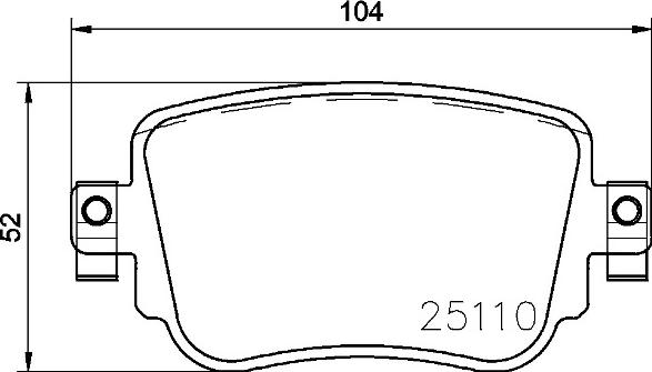 Brembo P 85 140 - Bremžu uzliku kompl., Disku bremzes autodraugiem.lv