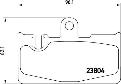 Brembo P 83 059 - Bremžu uzliku kompl., Disku bremzes autodraugiem.lv