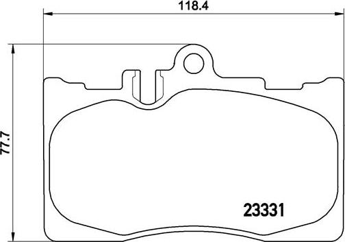 Brembo P 83 058 - Bremžu uzliku kompl., Disku bremzes autodraugiem.lv