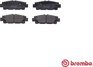 Brembo P 83 032 - Bremžu uzliku kompl., Disku bremzes autodraugiem.lv