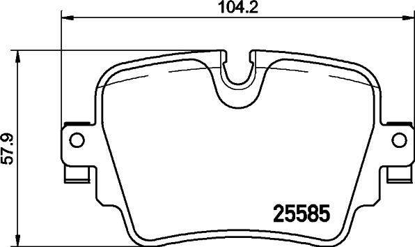 Brembo P 36 032 - Bremžu uzliku kompl., Disku bremzes autodraugiem.lv