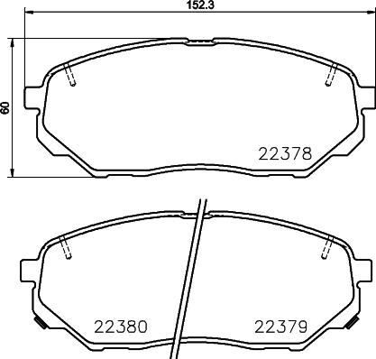 Brembo P 30 086 - Bremžu uzliku kompl., Disku bremzes autodraugiem.lv