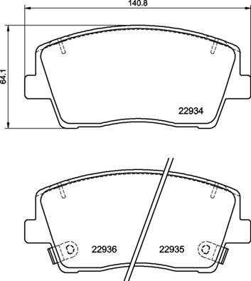 Brembo P 30 119 - Bremžu uzliku kompl., Disku bremzes autodraugiem.lv