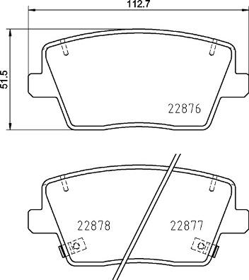 Brembo P 30 112 - Bremžu uzliku kompl., Disku bremzes autodraugiem.lv