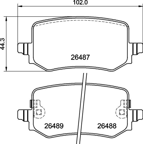 Brembo P 30 139 - Bremžu uzliku kompl., Disku bremzes autodraugiem.lv