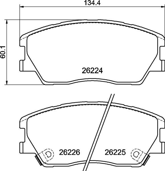 Brembo P 30 121E - Bremžu uzliku kompl., Disku bremzes autodraugiem.lv