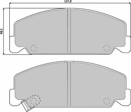 Brembo P 28 018 - Bremžu uzliku kompl., Disku bremzes autodraugiem.lv