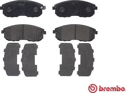 Brembo P 79 030 - Bremžu uzliku kompl., Disku bremzes autodraugiem.lv