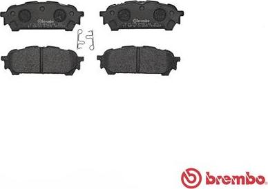 Brembo P 78 014 - Bremžu uzliku kompl., Disku bremzes autodraugiem.lv