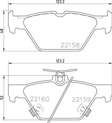 Brembo P 78 026 - Bremžu uzliku kompl., Disku bremzes autodraugiem.lv