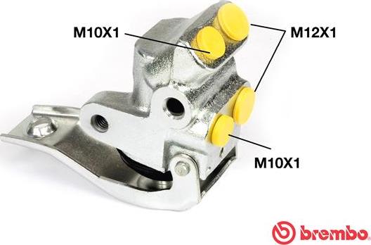 Brembo R61012 - Bremžu spēka regulators autodraugiem.lv