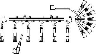 Bremi 537/100 - Augstsprieguma vadu komplekts autodraugiem.lv