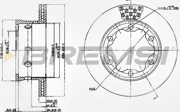 Bremsi CD5191V - Bremžu diski autodraugiem.lv