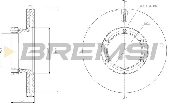 Bremsi CD5130V - Bremžu diski autodraugiem.lv