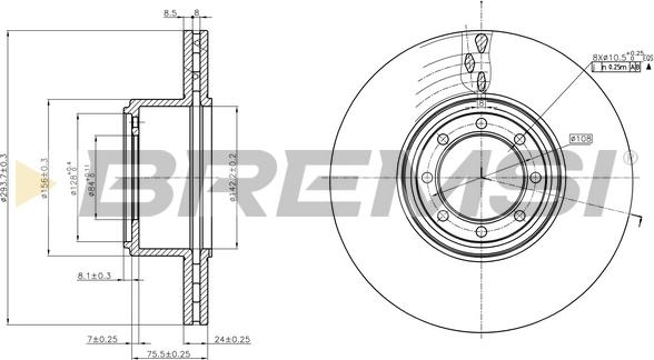 Bremsi CD5320V - Bremžu diski autodraugiem.lv