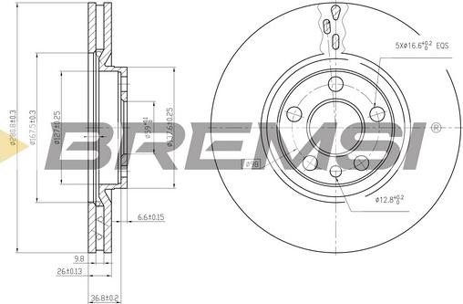 Bremsi CD6760V - Bremžu diski autodraugiem.lv