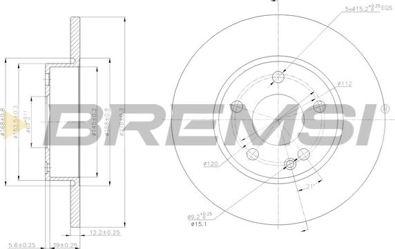 Bremsi CD7219S - Bremžu diski autodraugiem.lv