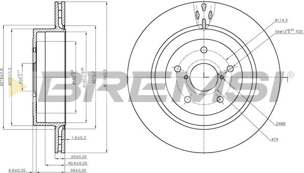 Bremsi CD7751V - Bremžu diski autodraugiem.lv