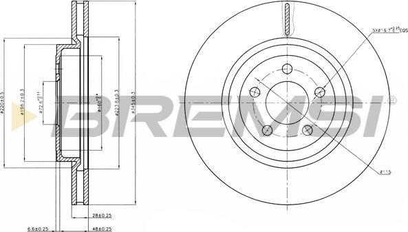 Bremsi CD7765V - Bremžu diski autodraugiem.lv