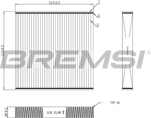 Bremsi FC0909 - Filtrs, Salona telpas gaiss autodraugiem.lv