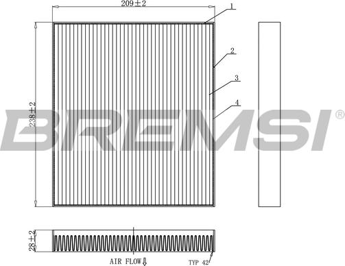 Bremsi FC0920 - Filtrs, Salona telpas gaiss autodraugiem.lv