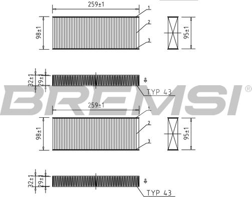 Bremsi FC0464 - Filtrs, Salona telpas gaiss autodraugiem.lv