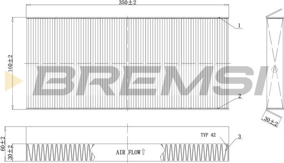 Bremsi FC0480C - Filtrs, Salona telpas gaiss autodraugiem.lv