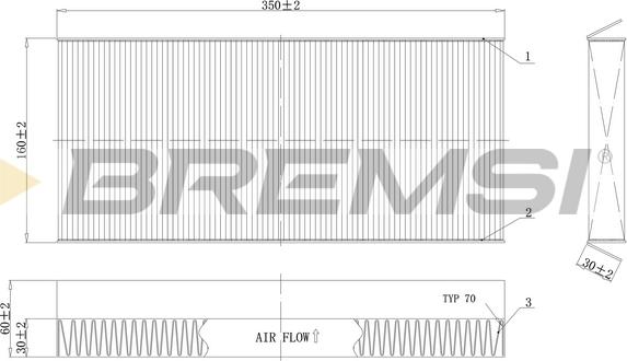 Bremsi FC0480 - Filtrs, Salona telpas gaiss autodraugiem.lv