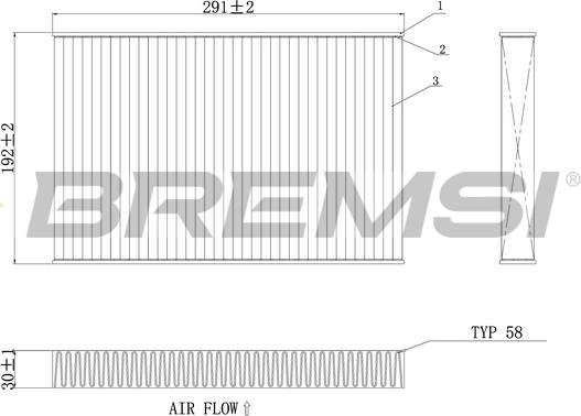 Bremsi FC0473 - Filtrs, Salona telpas gaiss autodraugiem.lv