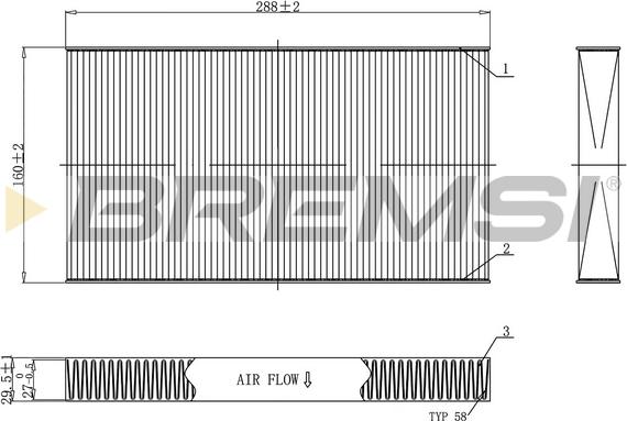 Bremsi FC0477 - Filtrs, Salona telpas gaiss autodraugiem.lv