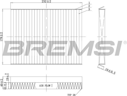 Bremsi FC0091C - Filtrs, Salona telpas gaiss autodraugiem.lv