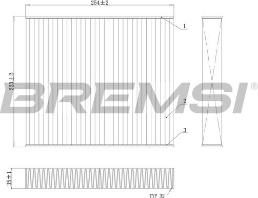 Bremsi FC0103C - Filtrs, Salona telpas gaiss autodraugiem.lv