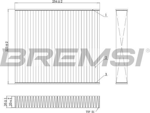 Bremsi FC0103 - Filtrs, Salona telpas gaiss autodraugiem.lv