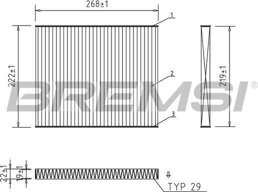 Bremsi FC0174A - Filtrs, Salona telpas gaiss autodraugiem.lv