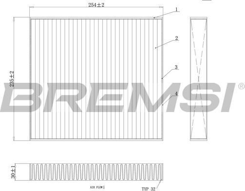 Bremsi FC0177C - Filtrs, Salona telpas gaiss autodraugiem.lv