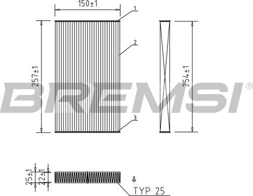 Bremsi FC0865 - Filtrs, Salona telpas gaiss autodraugiem.lv