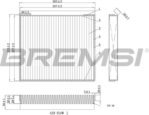 Bremsi FC0878 - Filtrs, Salona telpas gaiss autodraugiem.lv