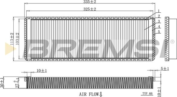 Bremsi FC1915 - Filtrs, Salona telpas gaiss autodraugiem.lv