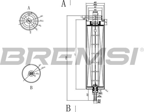 Bremsi FE0051 - Degvielas filtrs autodraugiem.lv