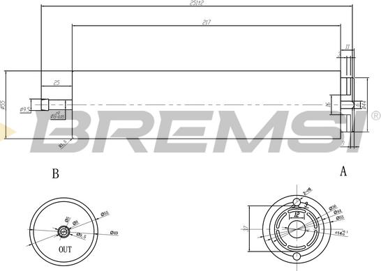 Bremsi FE0052 - Degvielas filtrs autodraugiem.lv