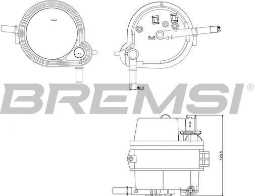 Bremsi FE0160 - Degvielas filtrs autodraugiem.lv