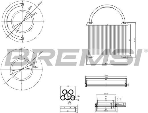 Bremsi FE0762 - Degvielas filtrs autodraugiem.lv