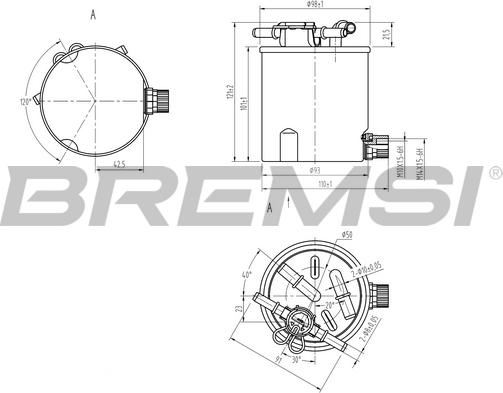 Bremsi FE0783 - Degvielas filtrs autodraugiem.lv