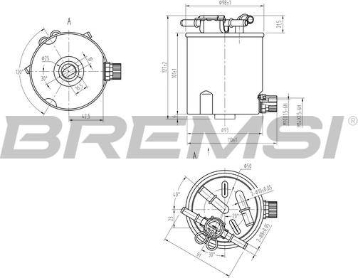 Bremsi FE0782 - Degvielas filtrs autodraugiem.lv